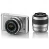 Nikon 1 J1 + 10-30 mm + 30-110mm silver